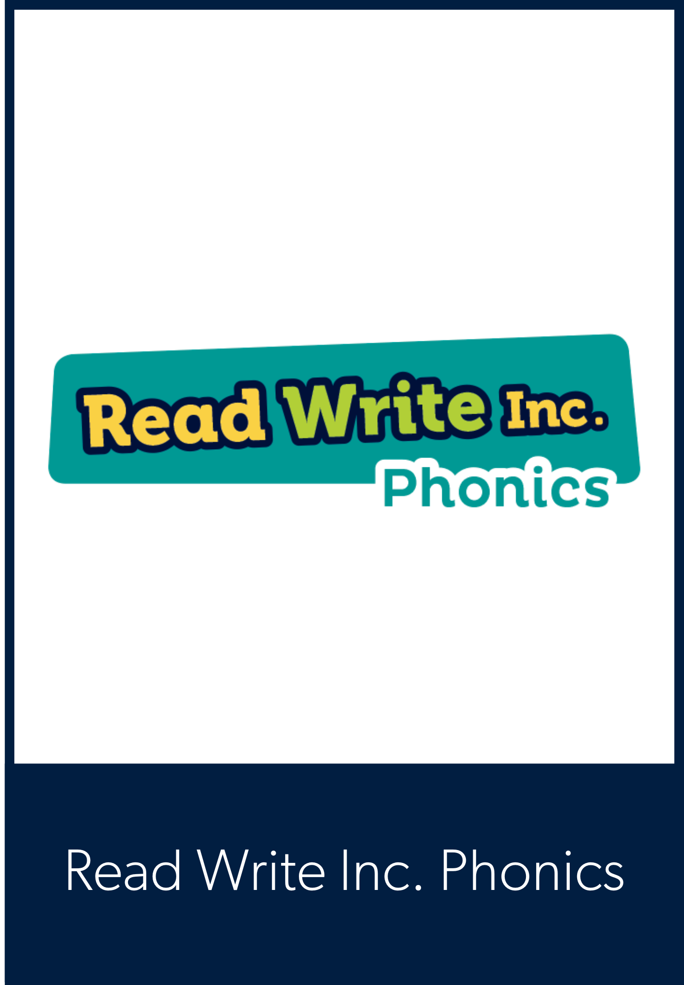 Read Write Inc Phonics