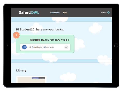 oxford maths student dashboard