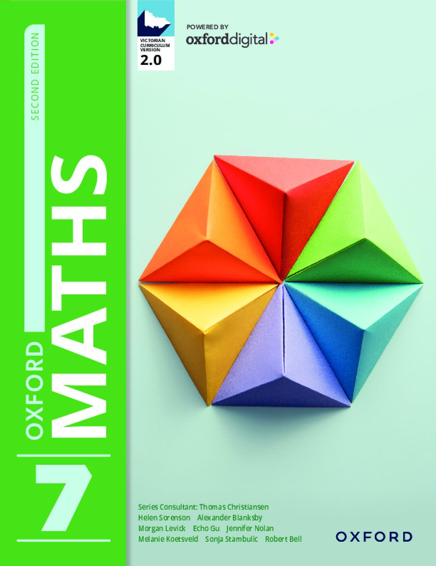 Oxford Maths 7 Victorian Curriculum Essential Access + Book