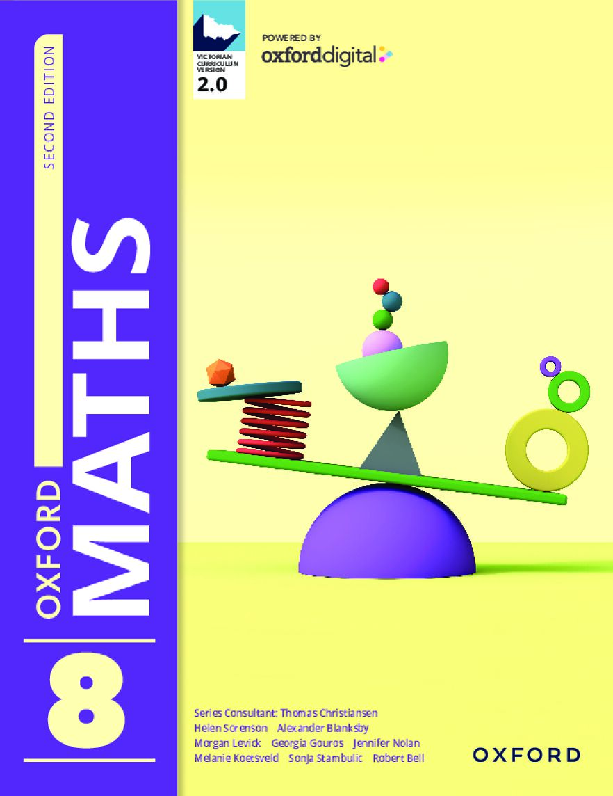 Oxford Maths 8 Victorian Curriculum Essential Access + Book