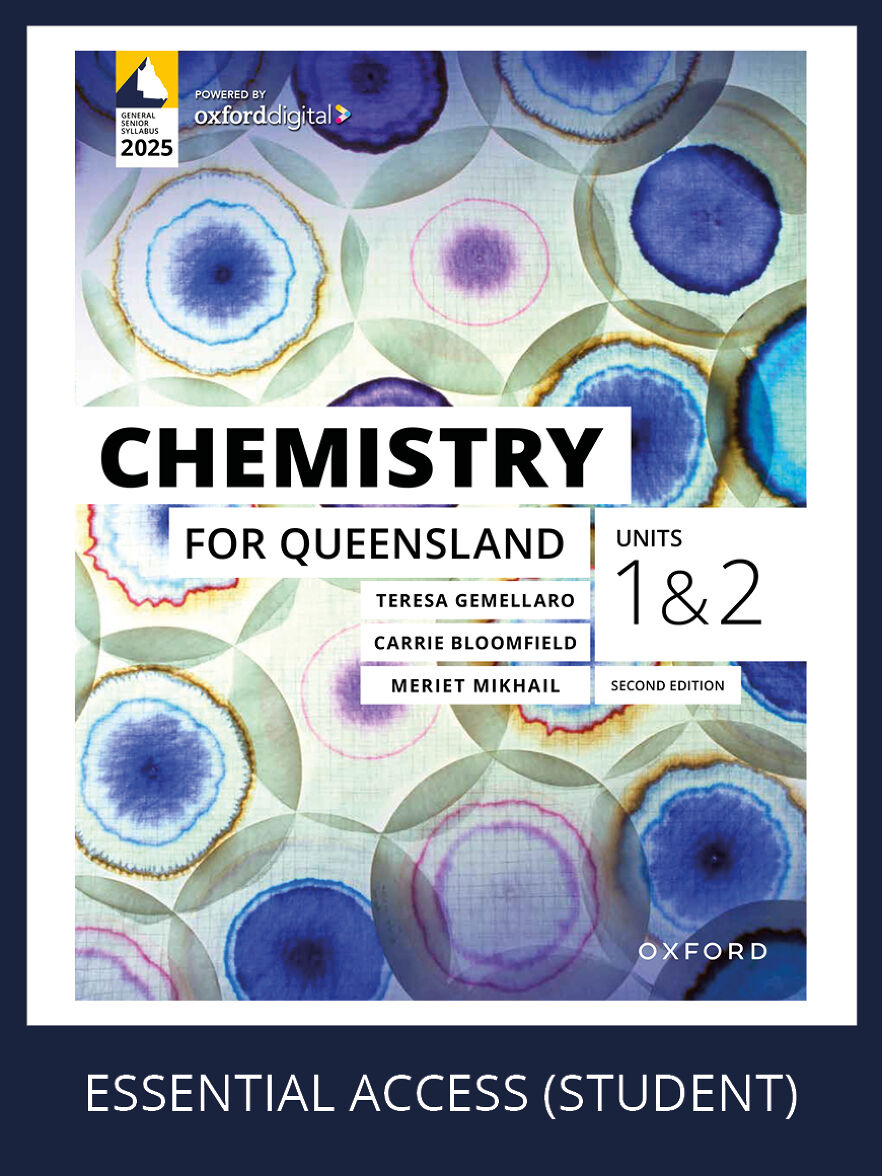 Chemistry for Queensland Units 1 & 2 Essential Access (Student)