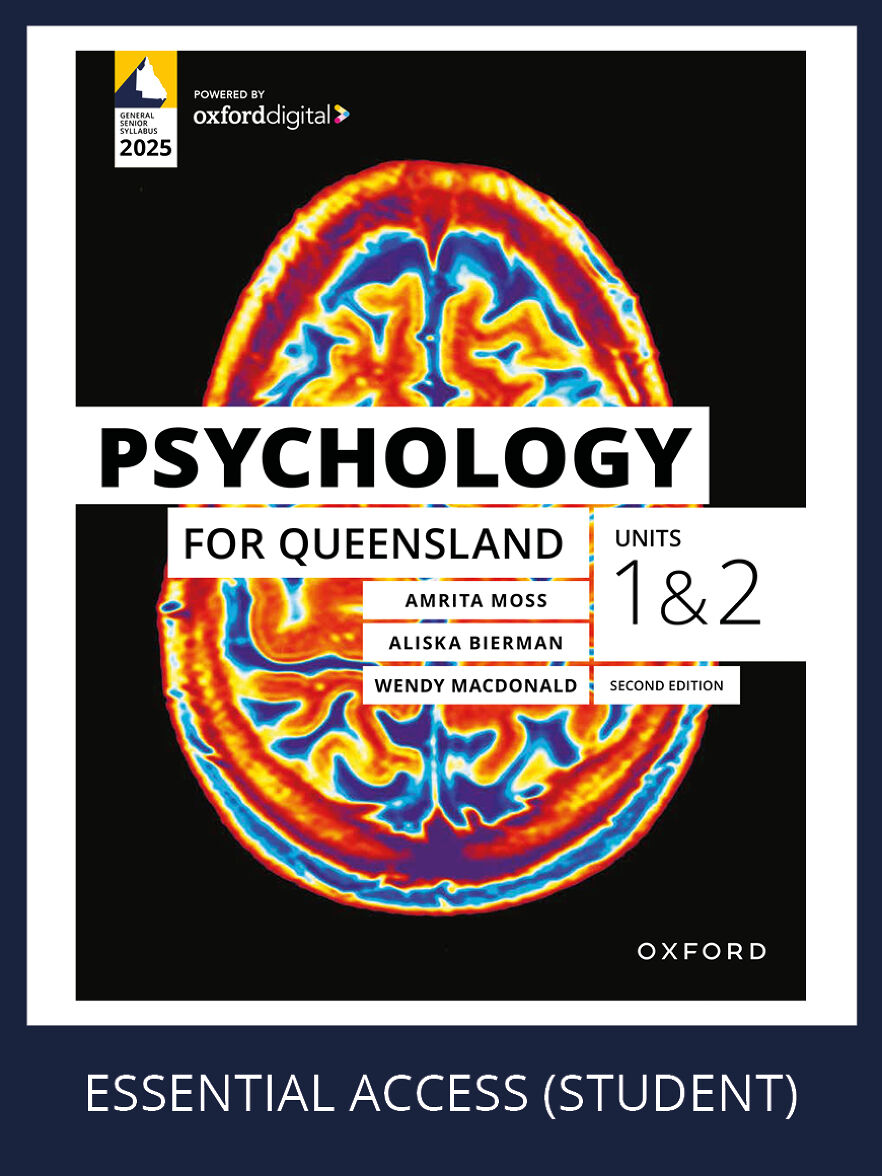 Psychology for Queensland Units 1 & 2 Essential Access (Student)