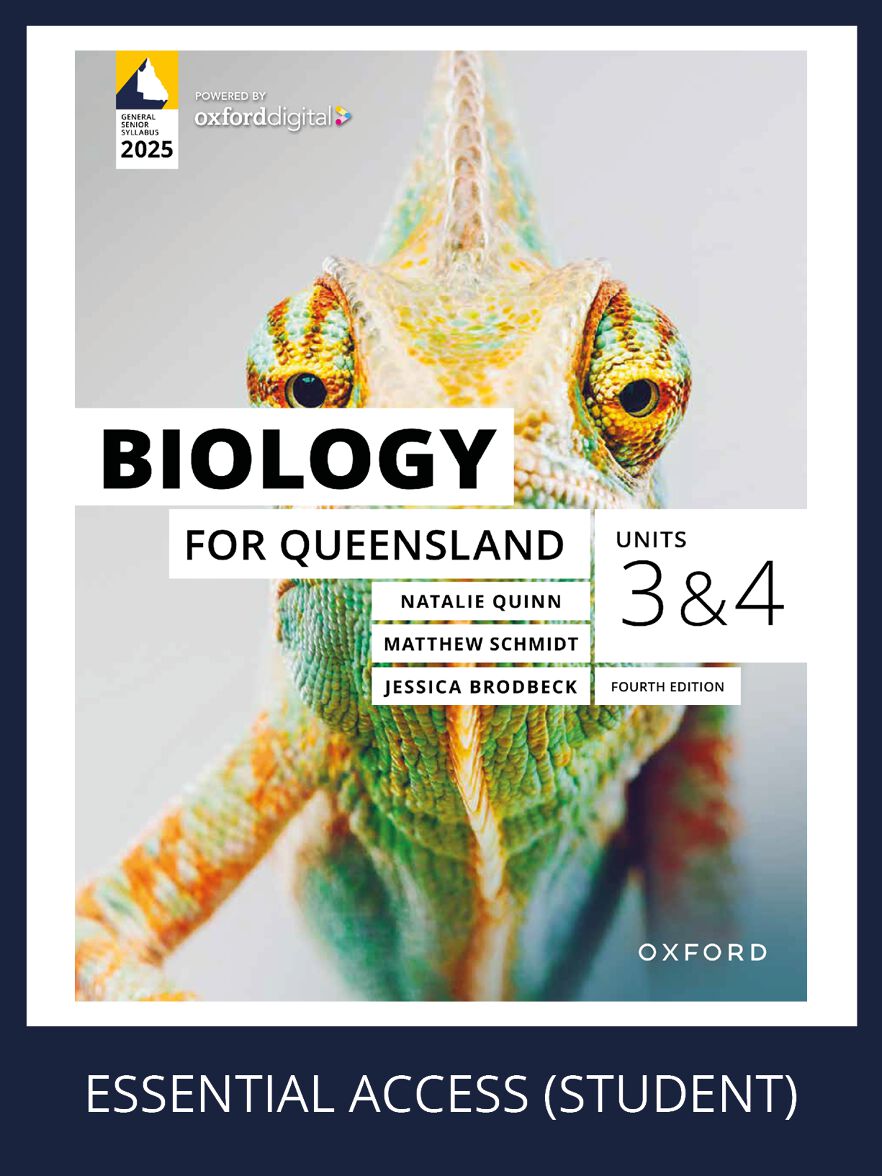 Biology for Queensland Units 3 & 4 Essential Access (Student)