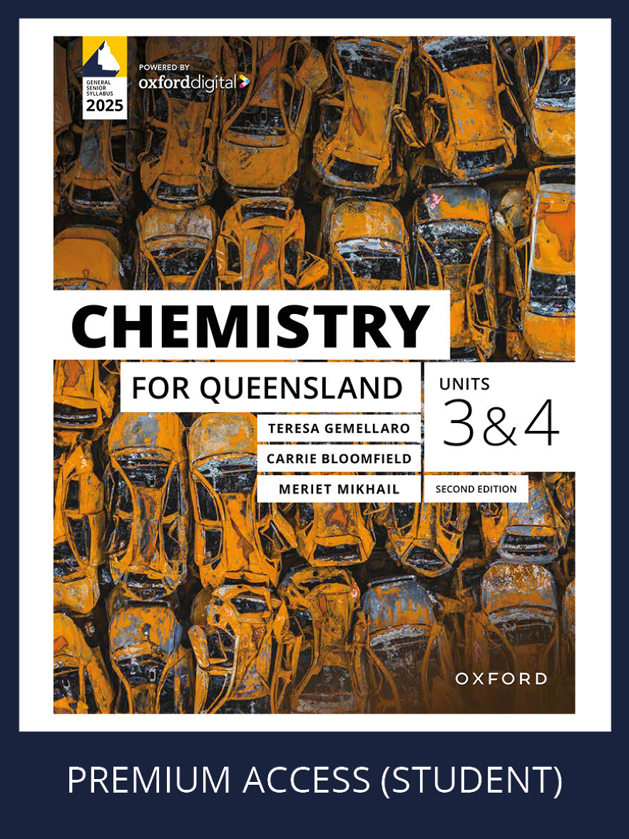 Chemistry for Queensland Units 3 & 4 Premium Access (Student)