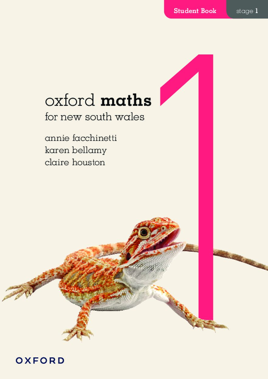 Oxford Maths for New South Wales Student Book Year 1