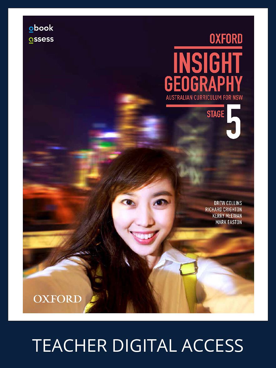 Oxford Insight Geography AC for NSW Stage 5 Teacher obook (Annual Subscription)