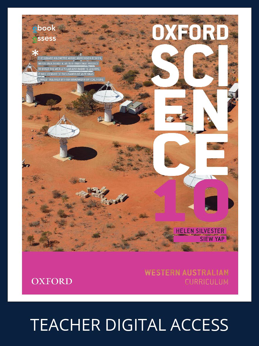 Oxford Science 10  Teacher obook (Annual Subscription)