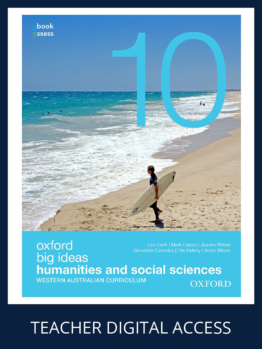 Big Ideas Humanities & Social Sciences 10 Teacher obook (Annual Subscription)