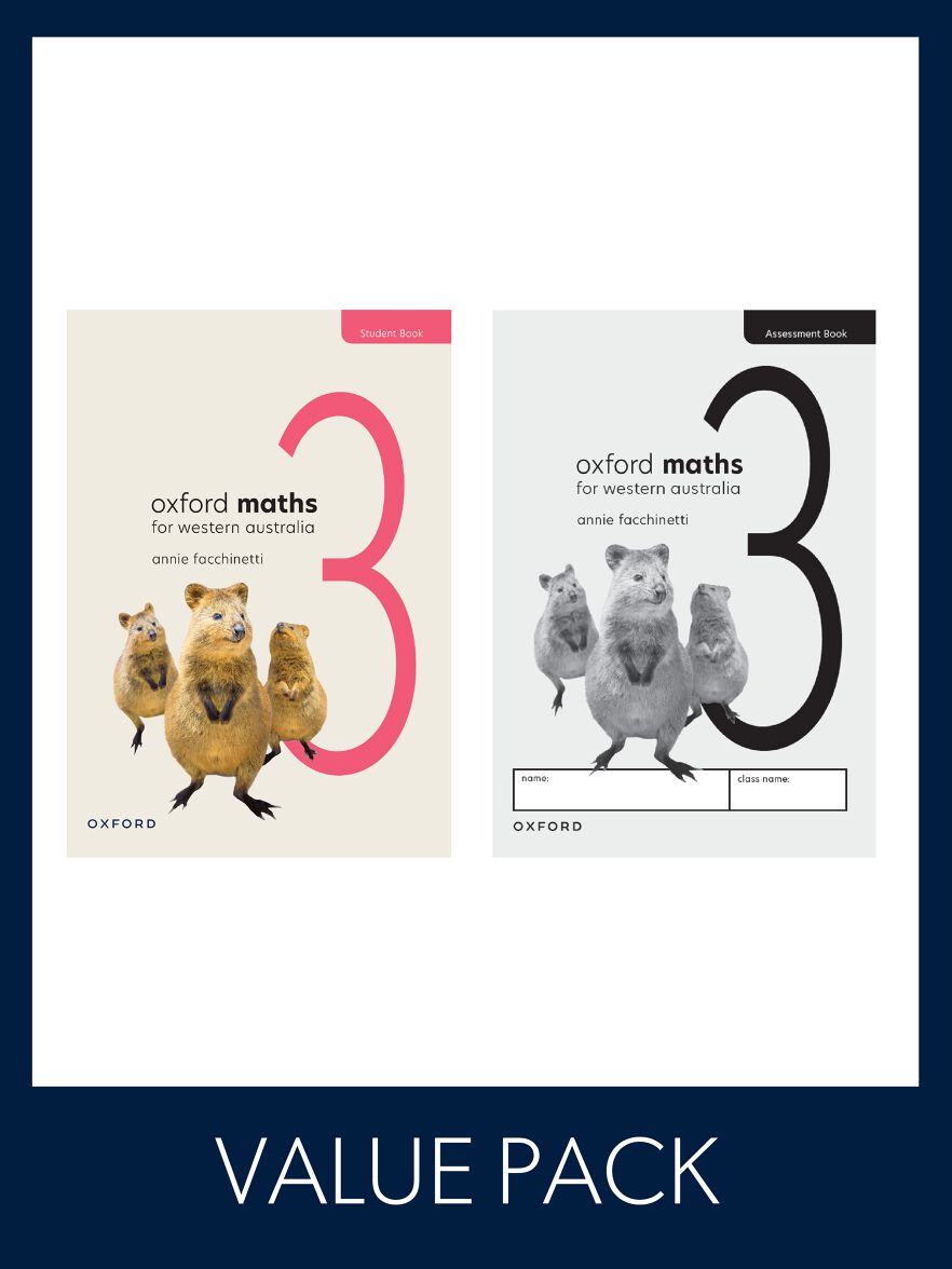 Oxford Maths for Western Australia Value Pack Year 3