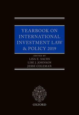 Picture of Yearbook on International Investment Law & Policy 2019