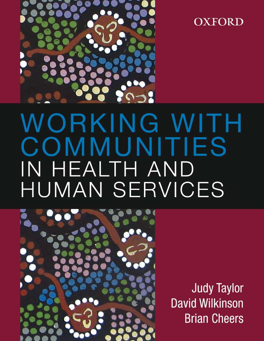 Picture of Working with Communities in Health and Human Services