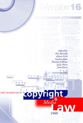 Picture of Yearbook of Copyright and Media Law: Volume V, 2000