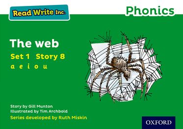 Picture of Read Write Inc Phonics: Green Set 1 Storybook 8 The Web