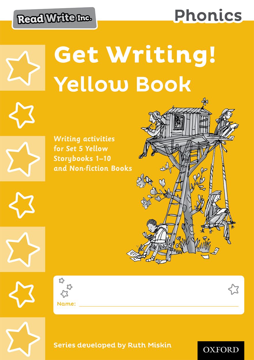 Read Write Inc Phonics: Get Writing! Yellow Book Pack of 10