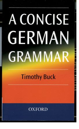 Picture of A Concise German Grammar