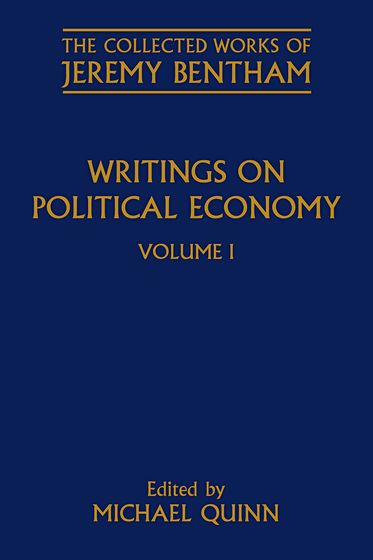 Picture of Writings on Political Economy, Volume I