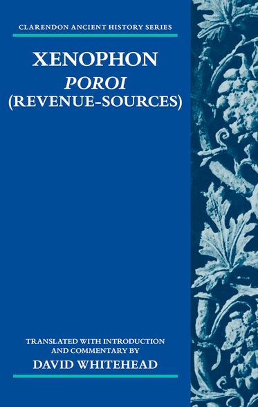 Picture of Xenophon: Poroi (Revenue-Sources)