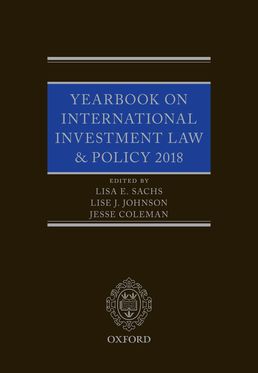 Picture of Yearbook on International Investment Law & Policy 2018