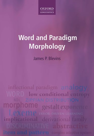 Picture of Word and Paradigm Morphology