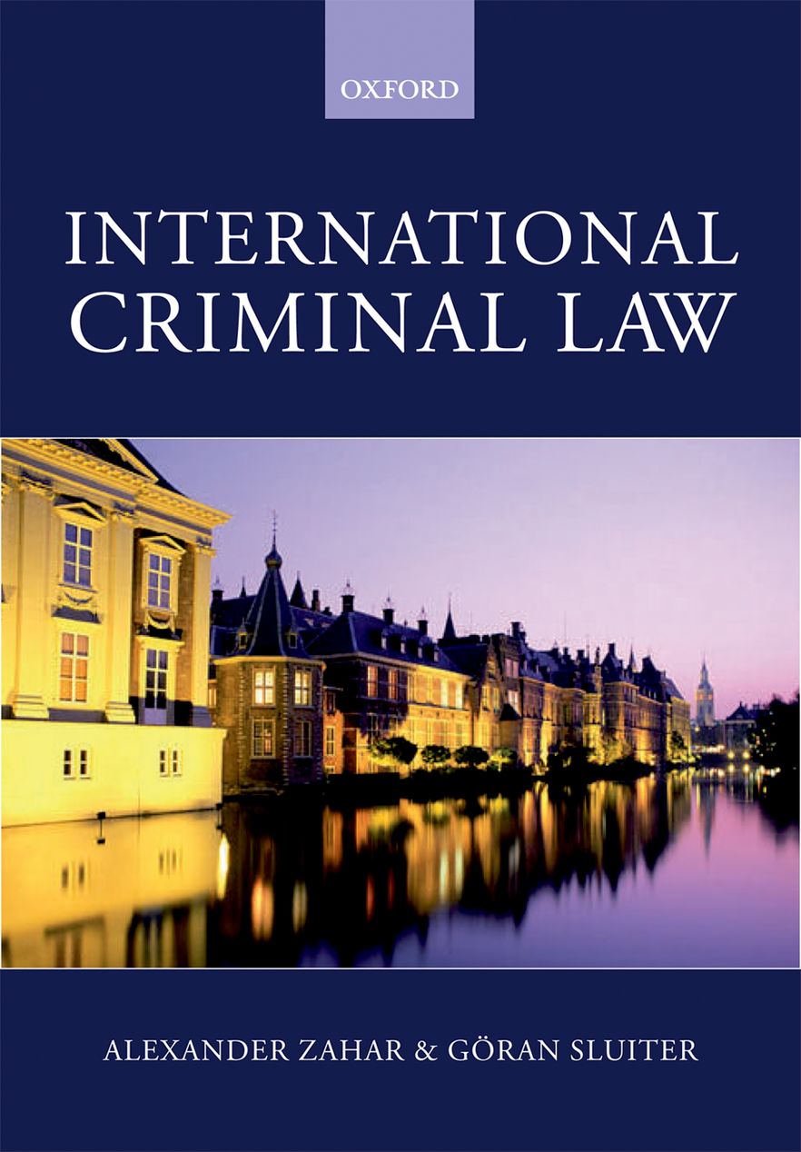 Oxford university press law. International Criminal Law. A critical Introduction to Law.