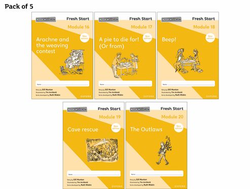 Read Write Inc Fresh Start: 2024 Modules 16-20 - Pack of 5